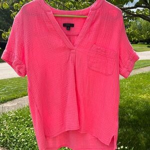JCrew Pink Blouse